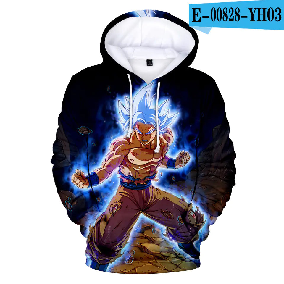 Dragon Ball Z – Super Saiyan Blue Goku Galaxy Hoodie