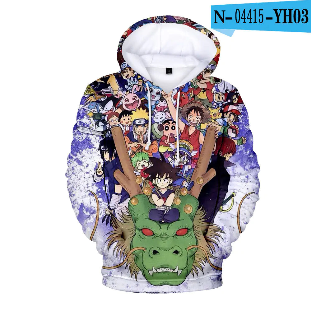 Dragon Ball Z – Super Saiyan Blue Goku Galaxy Hoodie