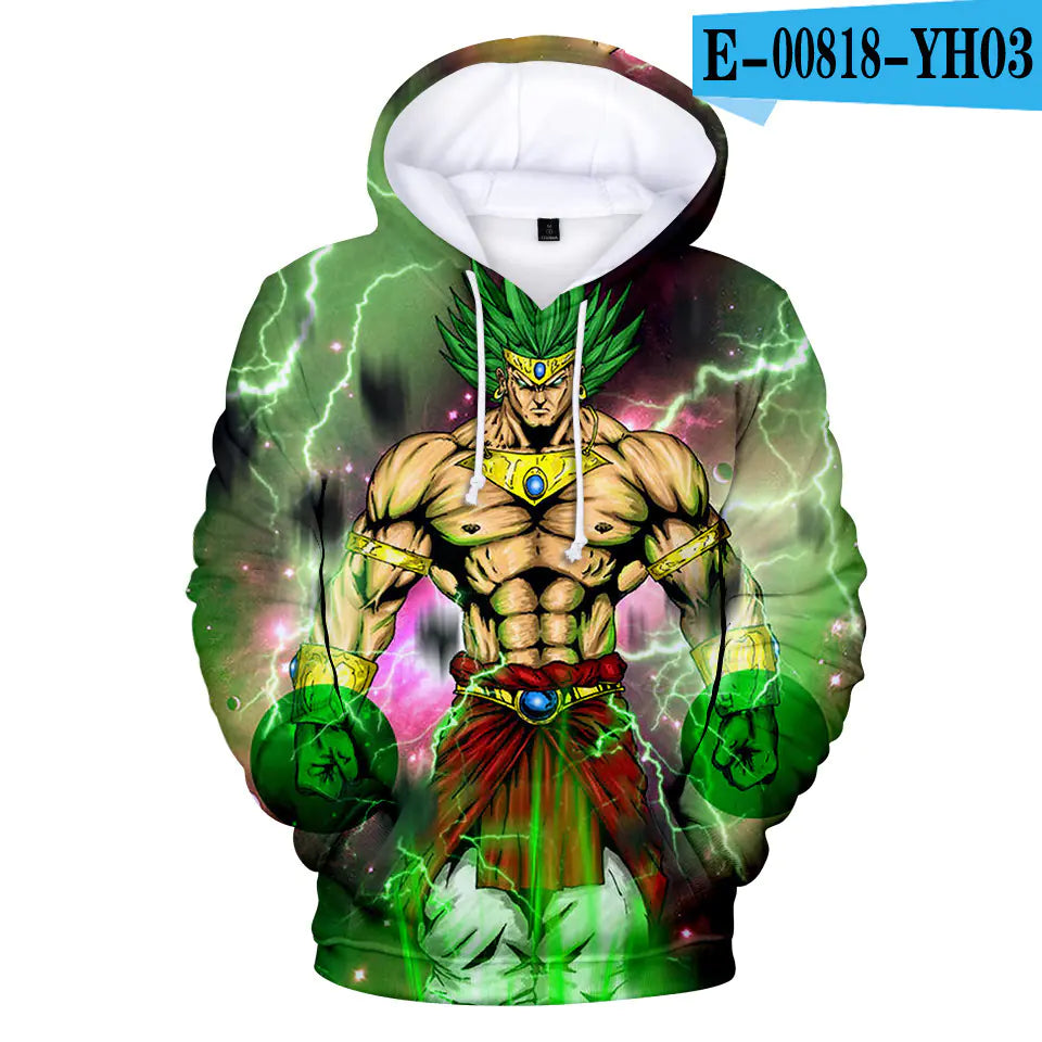 Dragon Ball Z – Super Saiyan Blue Goku Galaxy Hoodie