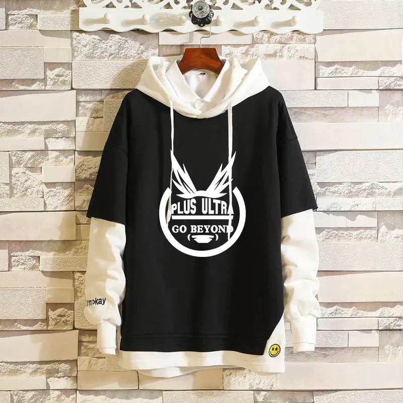 My Hero Academia Hoodie – Bakugou & Deku Two-Tone Anime Sweatshirt