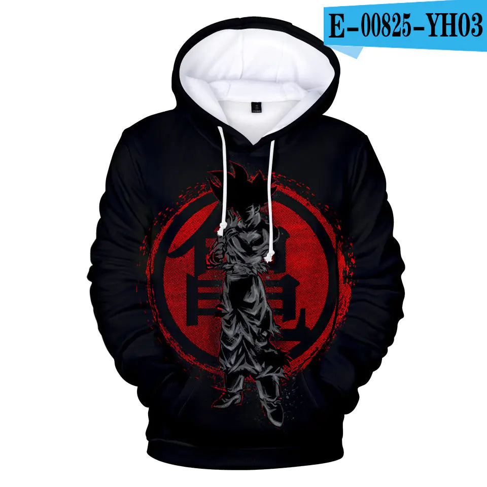 Dragon Ball Z – Super Saiyan Blue Goku Galaxy Hoodie
