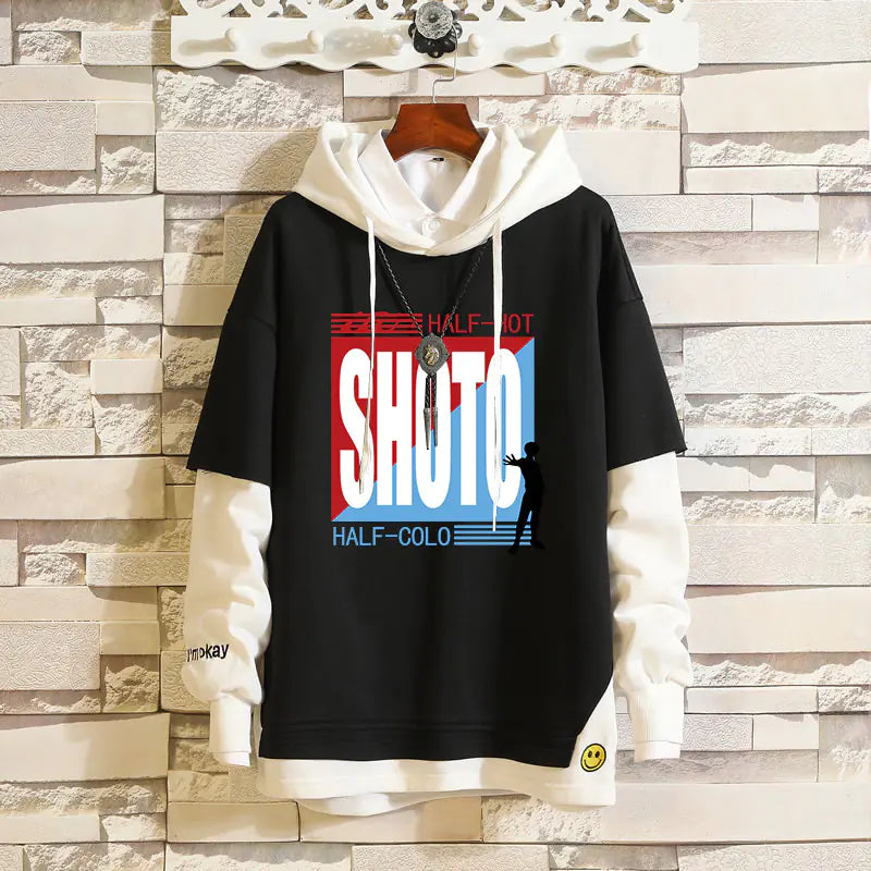My Hero Academia Hoodie – Bakugou & Deku Two-Tone Anime Sweatshirt