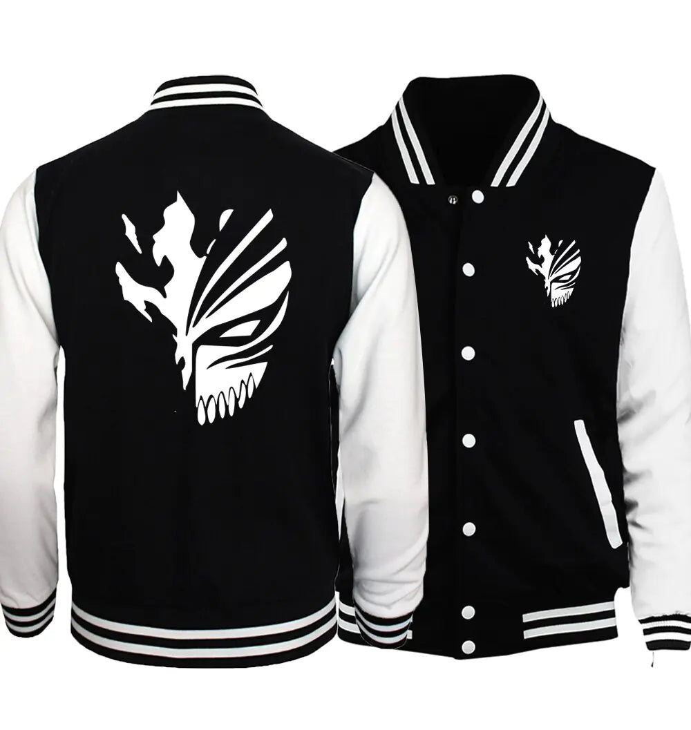 Naruto Unisex Varsity Jacket – Konoha Symbol Baseball Style