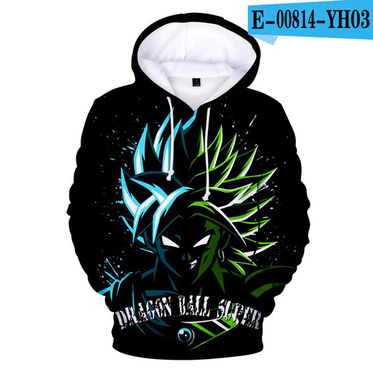 Dragon Ball Z – Super Saiyan Blue Goku Galaxy Hoodie