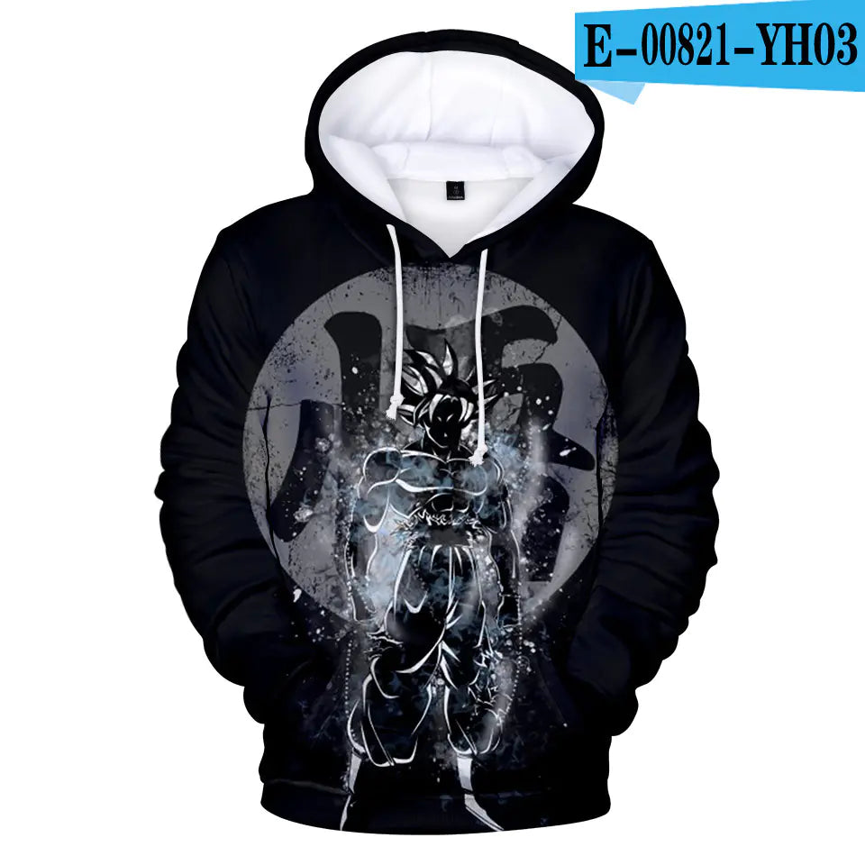 Dragon Ball Z – Super Saiyan Blue Goku Galaxy Hoodie